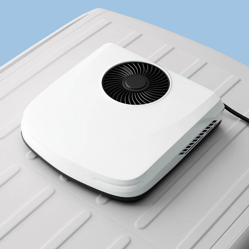 RV Air Conditioner, 12V/24V/48V Rooftop Air Conditioner with Heater (12V)