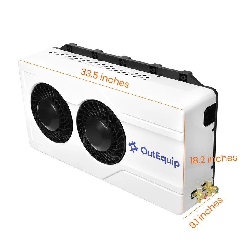 12V Mini Split Air Conditioner Unit, 12500 BTU