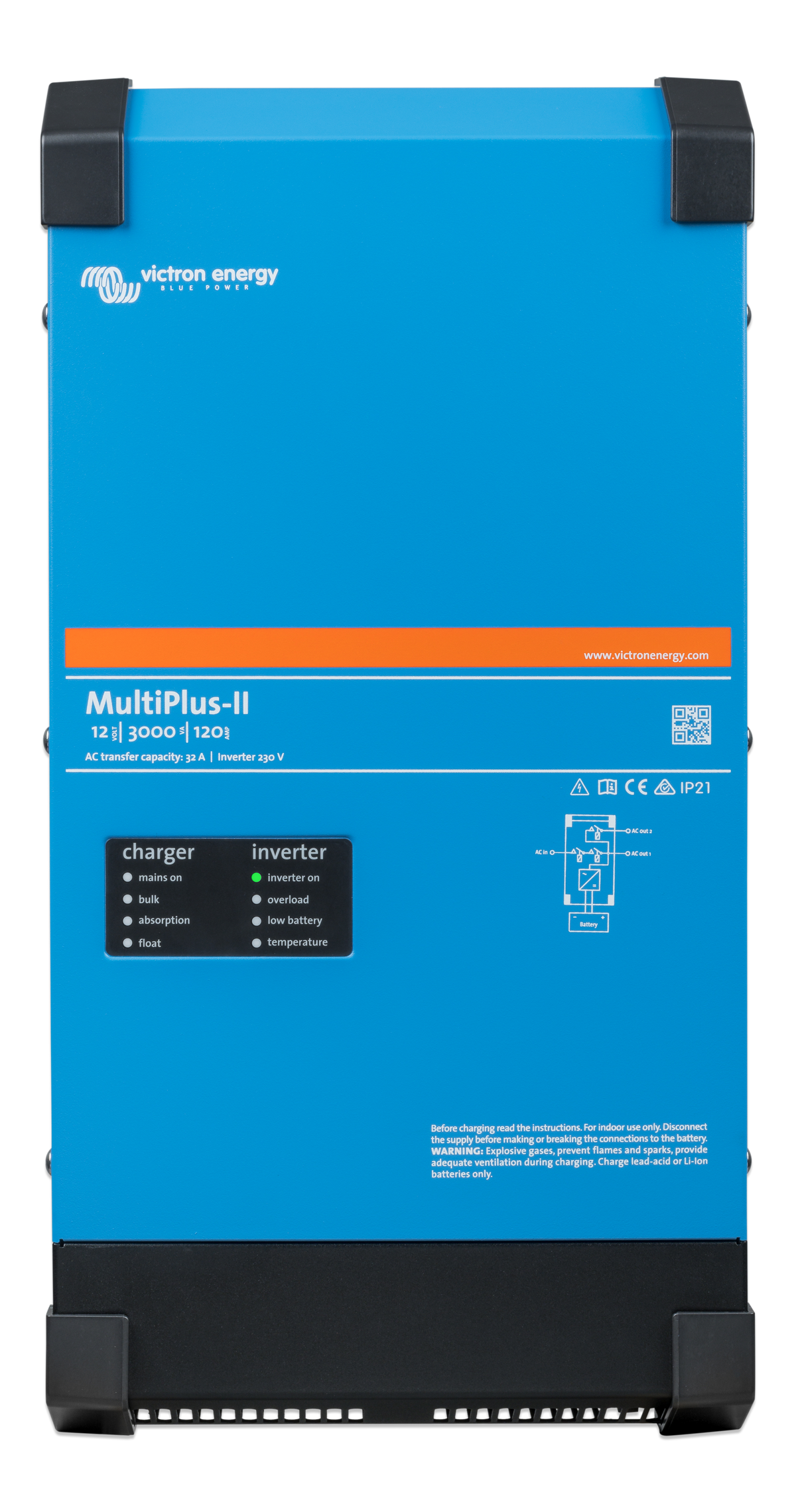 MultiPlus-II 12/3000/120-50 120V — Victron Energy