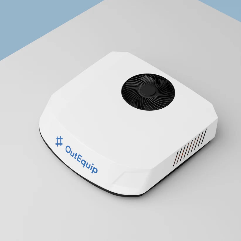 12V RV Air Conditioner with Heat Pump, 11500 BTU Rooftop Air Conditioner
