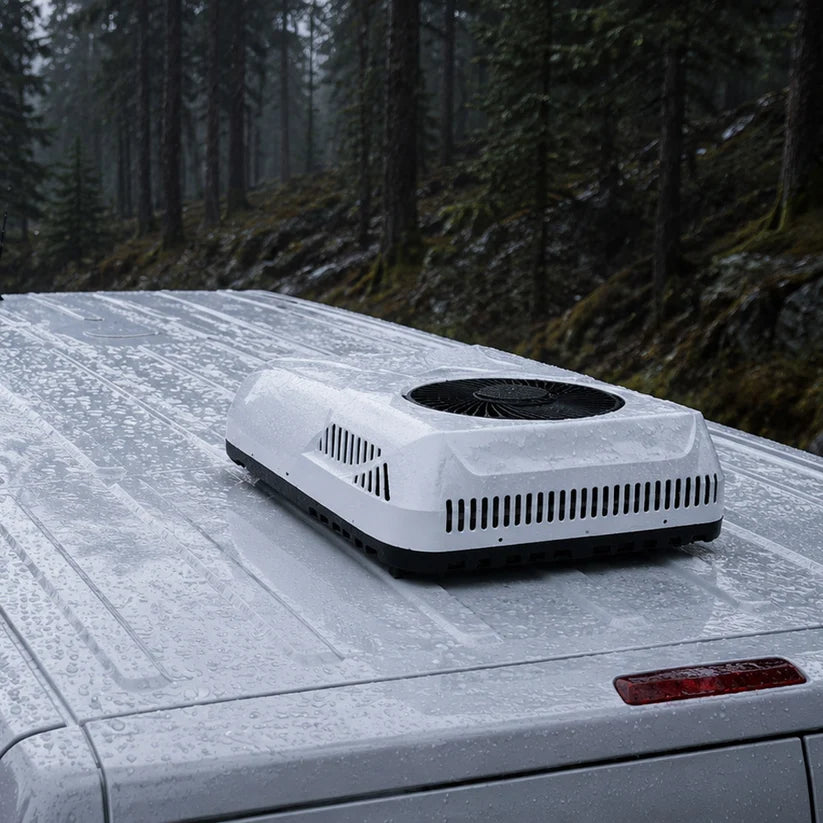 Summit Flex 12V Dual-Mount Air Conditioner, All-in-One AC for RV, Vans, Campers, Trucks